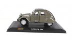 Brown 1:32 Scale Bburago Diecast Citroen 2 CV Model