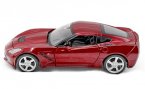 Blue / Red 1:24 Scale Maisto Diecast Chevrolet Corvette Stingray