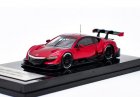 Red 1:64 Scale Diecast Acura NSX Concept Super GT500 Model