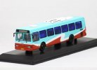 Blue-Red 1:76 Scale Die-Cast NO.946 FLXIBLE City Bus Model