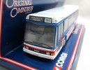 White-Blue Corgi 1:76 Scale Die-Cast Britain Bus SWT Model