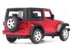 Red / Blue / White / Green Diecast Jeep Wrangler Rubicon Toy