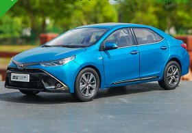 Blue 1:18 Scale Diecast 2019 Toyota Levin PHEV Model