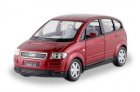 Kids 1:36 Scale Atrovirens /Red /Silver /Black Diecast Audi A2