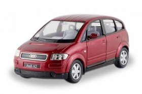 Kids 1:36 Scale Atrovirens /Red /Silver /Black Diecast Audi A2