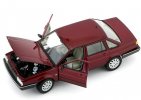 Welly 1:24 White / Black / Wine Red Diecast VW Santana Model