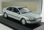 1:43 Scale Silver / Light Blue Diecast Volvo S80 Model