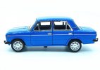 1:32 Scale Kids Black / White / Blue Diecast Lada Car Toy