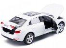 White / Silver / Black/ Gray Kid 1:32 Scale Diecast Audi A4L Toy