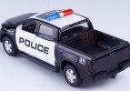 1:32 Scale Black Police Die-Cast Toyota Tundra Pickup Toy