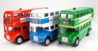 Green / Red / Blue Classical Alloy Double Decker London Bus