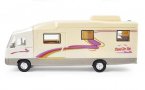 Kids Yellow / White Simulation Motor Home Bus Toy