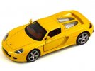 Kids 1:32 Red / White / Yellow Diecast Porsche Carrera GT Toy