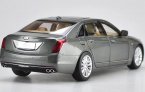 1:18 Scale Gray / White 2016 Diecast Cadillac CT6 Model