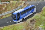 Kids Green / Blue Full Functions Plastics R/C Coach Bus Toy