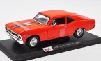 Orange 1:18 Scale Diecast 1970 Chevrolet Nova SS Coupe Model