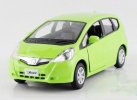 1:36 Scale Blue / Red / Yellow / Green Diecast Honda Fit Toy