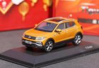 1:43 Scale Orange Diecast 2019 VW T-Cross SUV Model