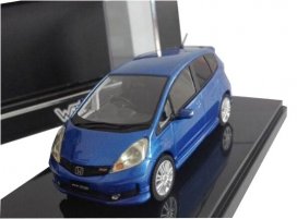 1:43 Scale Blue Diecast 2010 Honda Fit RS Model