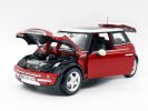 1:18 Scale MaiSto Yellow / Red Diecast Mini Cooper Model