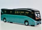 Blue 1:38 Scale Diecast King Long MerryCombo Coach Bus Model