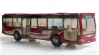 Pull-back Function Kid Red / Blue / Purple / Orange City Bus Toy