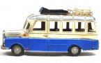 Medium Scale Blue / Green Tinplate Big Nose Bus Model