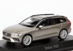 1:43 Scale Brown NOREV Diecast 2018 Volvo V60 Model