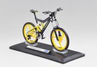 Black-Yellow 1:10 Diecast Porsche Bike FS Evolution Model