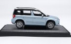 Blue / Orange 1:43 Scale Diecast Skoda Yeti Model