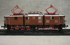 Brown 1:87 Scale Atlas EG5 22 501 / E 91 1926 Train Model