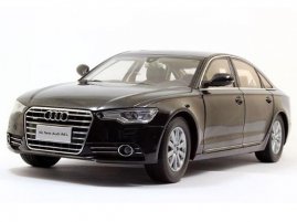 Black / White 1:18 Scale Diecast 2012 Audi A6L Model