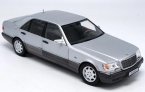 1:18 Scale Silver Diecast Mercedes Benz S600 Model