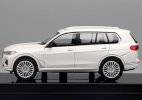 Black / White Paragon 1:64 Scale Diecast BMW X7 SUV Model