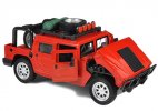 Red / Yellow / Green 1:32 Scale Kids Diecast Hummer H1 Toy