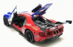 Red / Blue / White 1:32 Scale Kids Diecast Ford GT Toy
