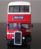 1:50 Scale Red CORGI Brand Daimler A Double-decker Bus Model