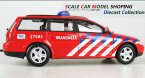 Cararama 1:43 Scale Red Fire Fighting Diecast VW Passat Model