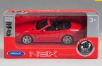 Red Kids 1:36 Scale Welly Diecast Mercedes-Benz SL500 Toy