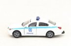 Kids SIKU White-Blue Diecast BMW Police Car Toy
