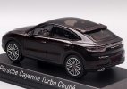 Brown 1:43 NOREV Diecast Porsche Cayenne Turbo Coupe Model