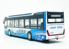 Kids 1:42 Scale Blue Airport Express Diecast City Bus Toy
