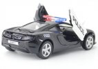 Black 1:36 Scale Police Diecast McLaren 650S Car Toy