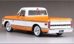 1:24 Orange / Black Jada Diecast 1972 Chevrolet Pickup Model