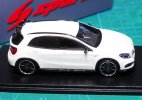 White 1:43 Scale Spark Diecast Mercedes Benz GLA 45 AMG Model