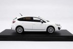 1:43 Scale Black Diecast Subaru IMPREZA G4 Model