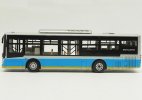 Blue 1:43 Scale Diecast Sunlong SLK6109 Beijing City Bus Model