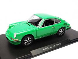 1:24 Green WHITEBOX Diecast 1972 Porsche 911 S 2.4 Model