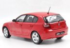 Red / Black Kyosho 1:18 Scale Diecast BMW 120I Model