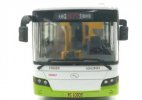 White-Green 1:64 Diecast King Long LQ6128GE3 City Bus Model